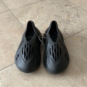 Adidas Gray Slip-On Foam Runners
